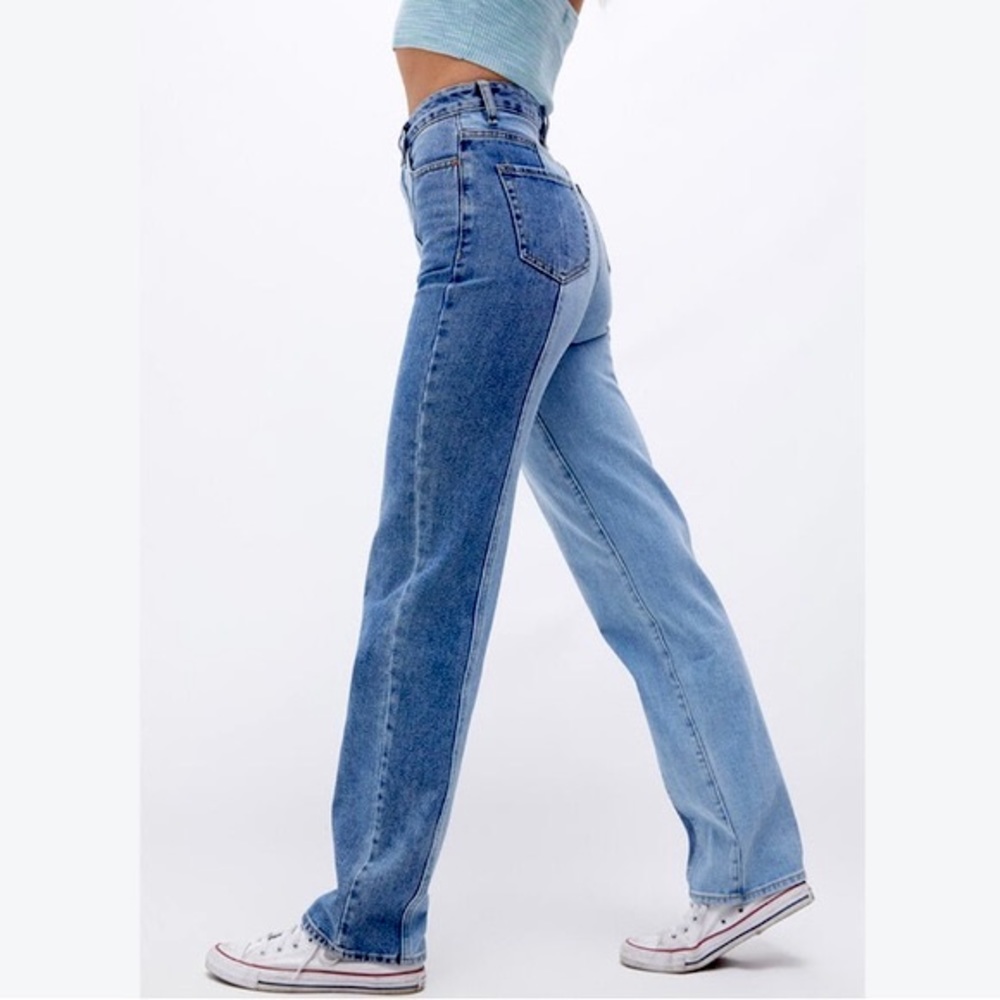 PacSun Eco Two-Tone 90’s Boyfriend jeans - Picture 2 of 6